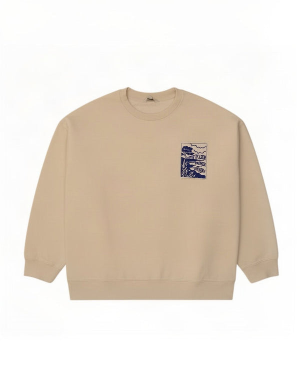 Marks & Spencer Sweat-shirt surdimensionné pour femme UK 18 XL Blanc cassé