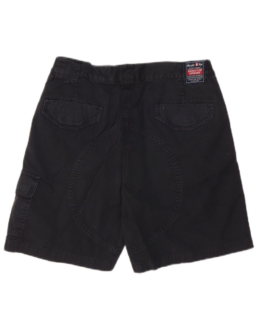 Murphy & Nye Short Cargo Homme W31 Coton Noir Moyen