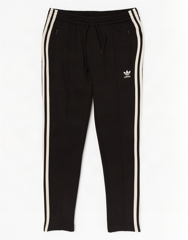 Adidas Pantalon de survêtement court pour femme UK 6 XS Noir Polyester