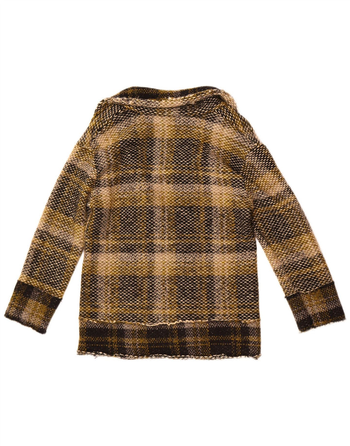 Please Veste blazer ouverte pour femme UK 10 Petit carreaux multicolores