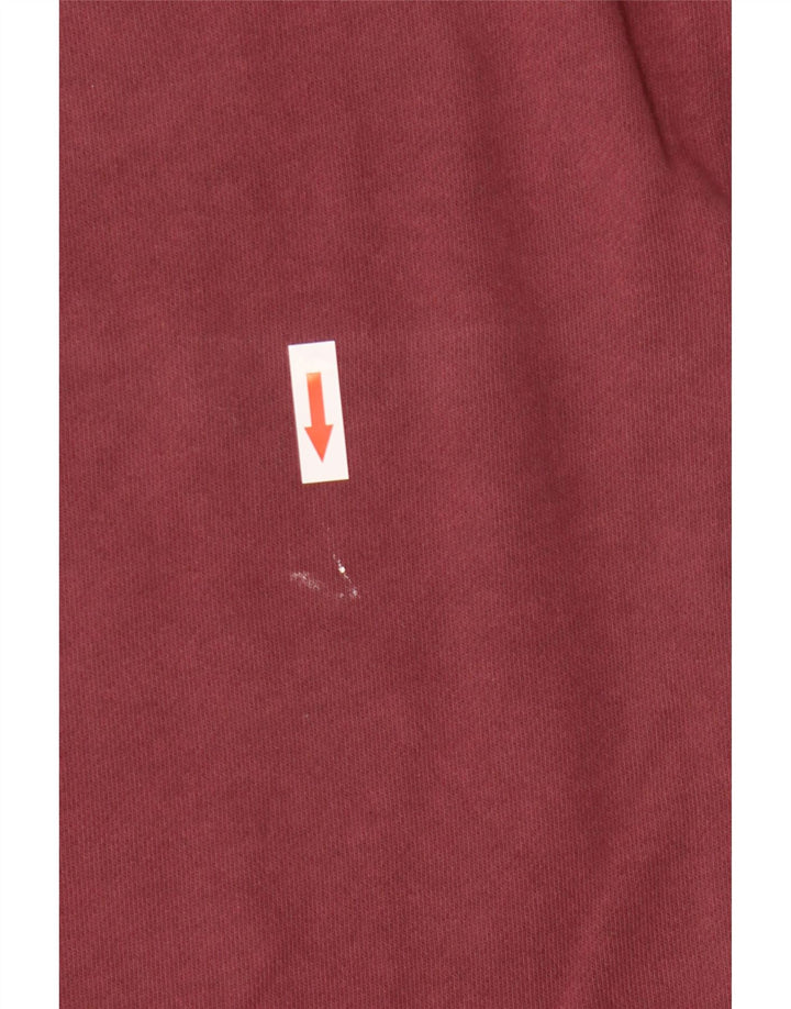 White Stuff Sweat-shirt pour homme en coton bordeaux Taille L
