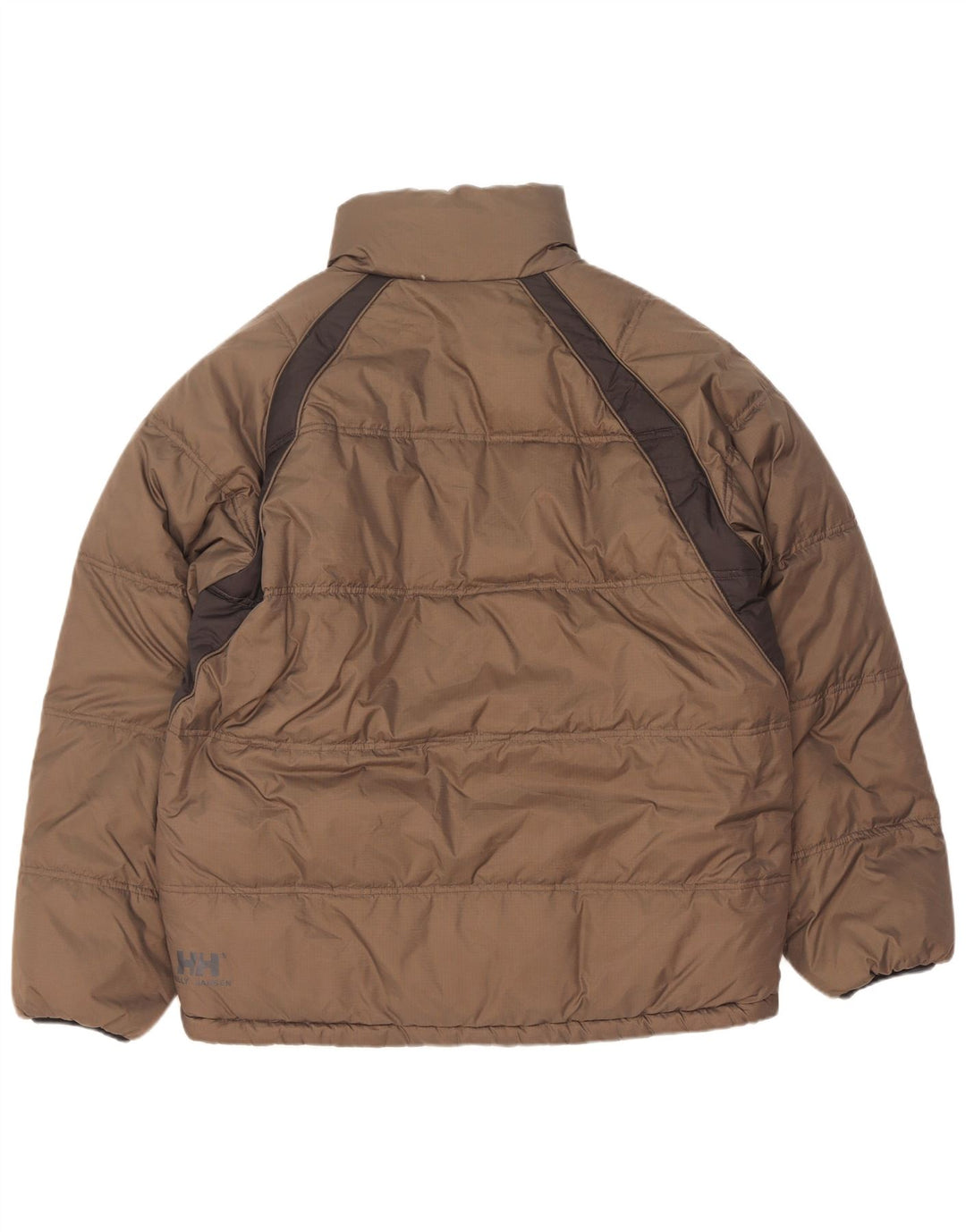 Helly Hansen Veste rembourrée réversible pour homme UK 38 Nylon marron moyen