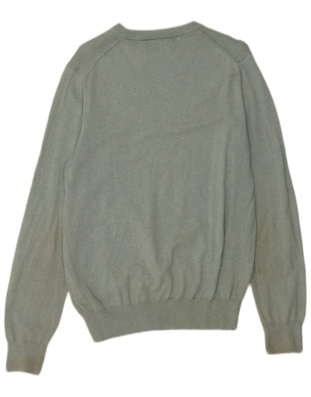 Marks & Spencer Pull Col Bateau Homme Vert Moyen Coton