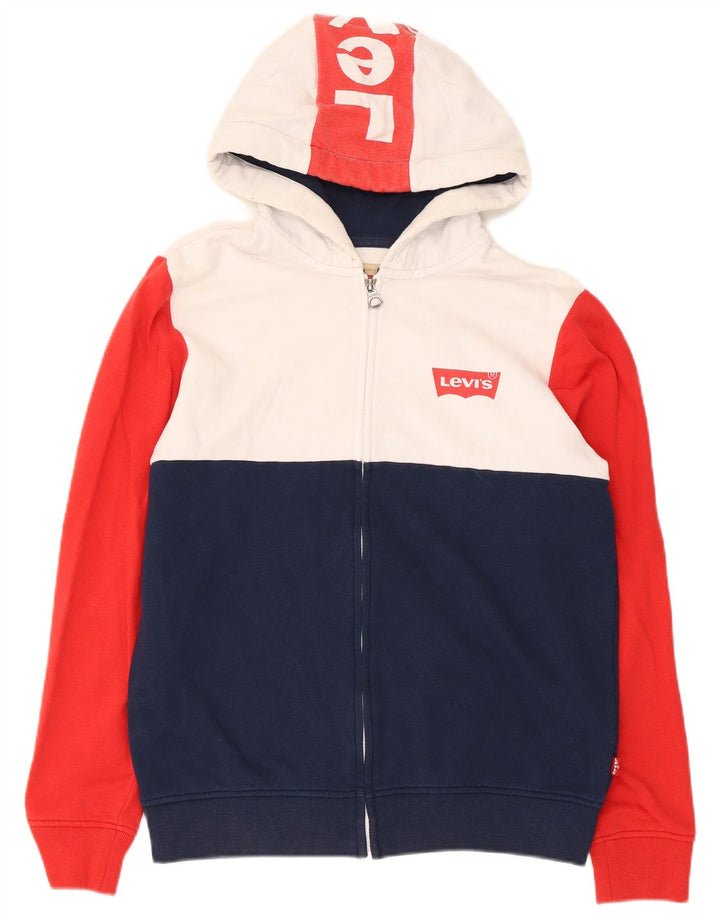 Levi's Pull à capuche zippé garçon 15-16 ans Multicolore Colourblock