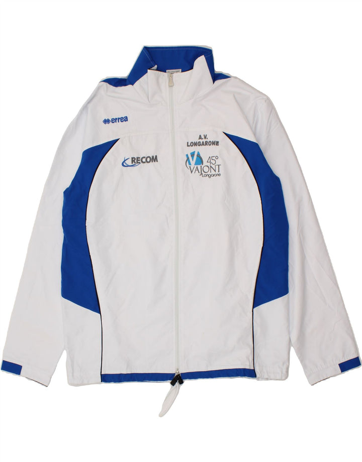ERREA Womens Graphic Full Tracksuit UK 18 XL White Colourblock Polyester Vintage Errea and Second-Hand Errea from Messina Hembry 