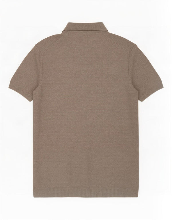 Massimo Dutti Polo Homme Grand Gris Coton