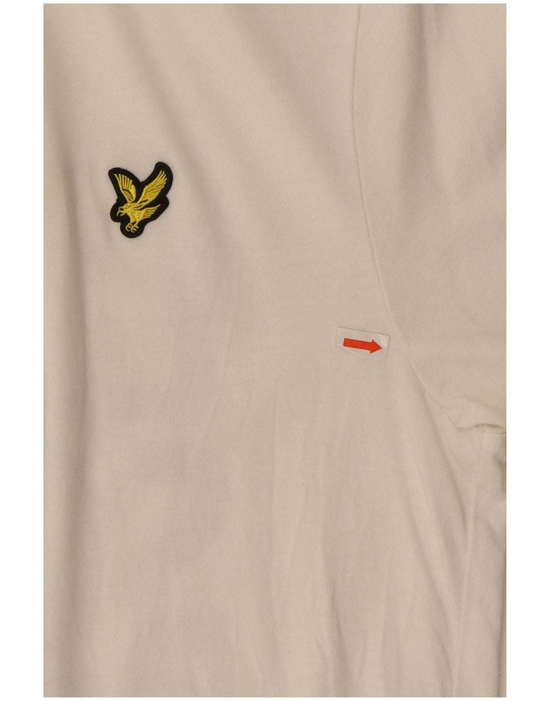 Lyle & Scott T-Shirt Graphique Homme Blanc Moyen Coton