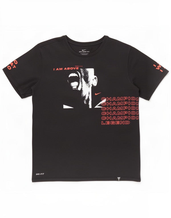 Nike Hommes Dri Fit Graphic T-Shirt Haut Noir Moyen