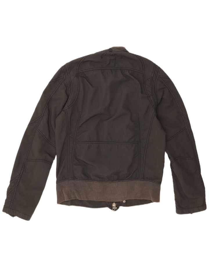 Diesel Veste Militaire Femme UK 18 XL Nylon Noir