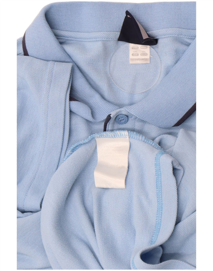 Umbro Polo Homme 2XL Bleu Polyester