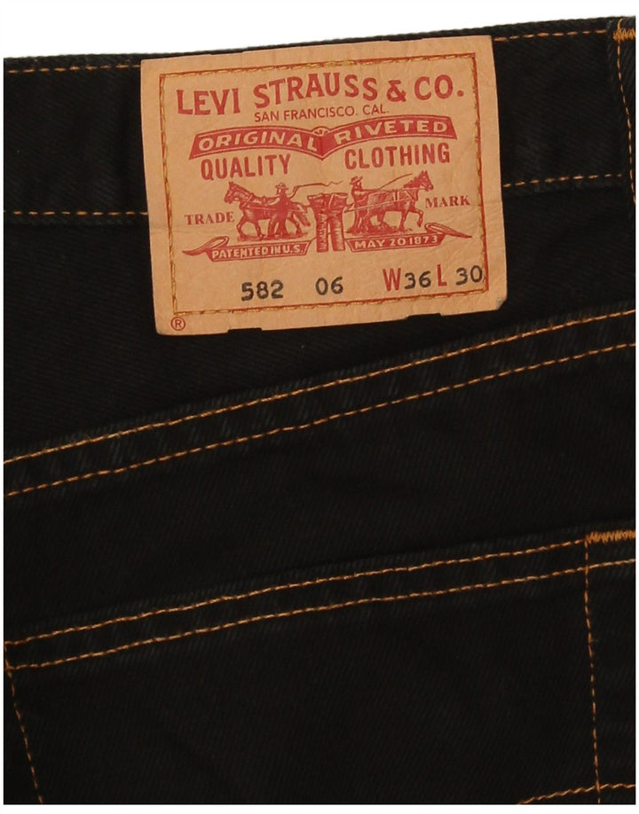 Levi's Jean Droit 582 Homme W36 L30 Noir