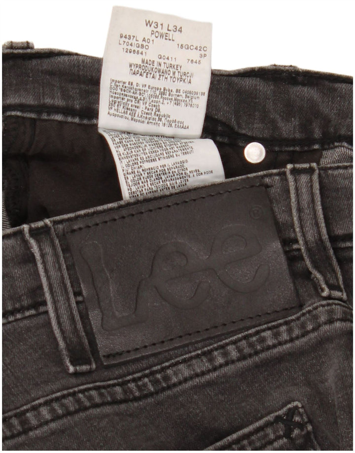 Lee Jean Powell Slim Femme W31 L30 Gris Coton