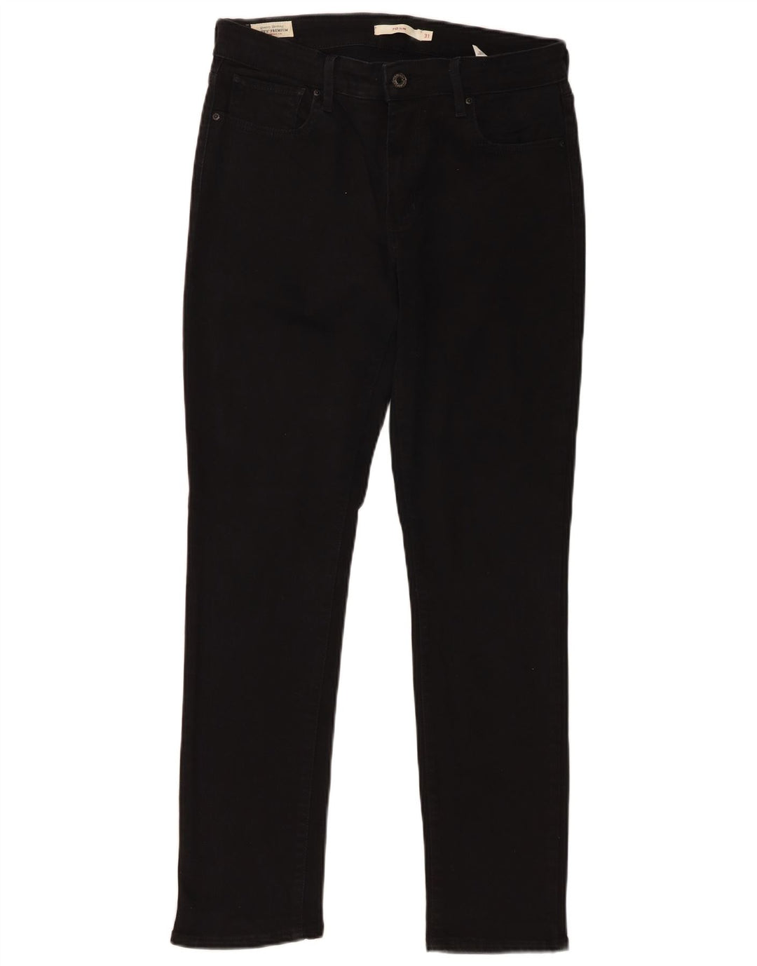 Levi's Jean Slim 712 Femme W31 L30 Coton Noir