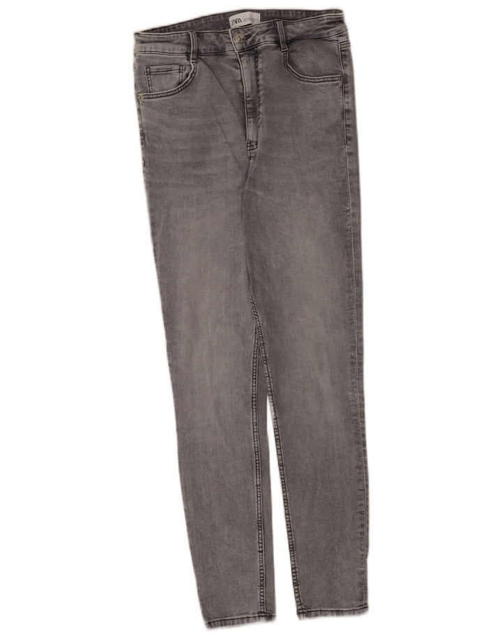 Zara Jean skinny femme EU 40 Medium W30 L28 Gris