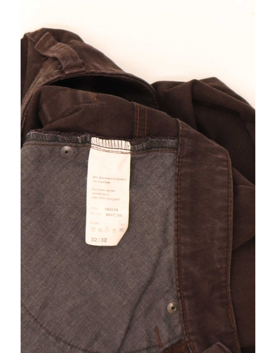 Camel Active Jean fuselé pour homme W31 L31 en coton marron