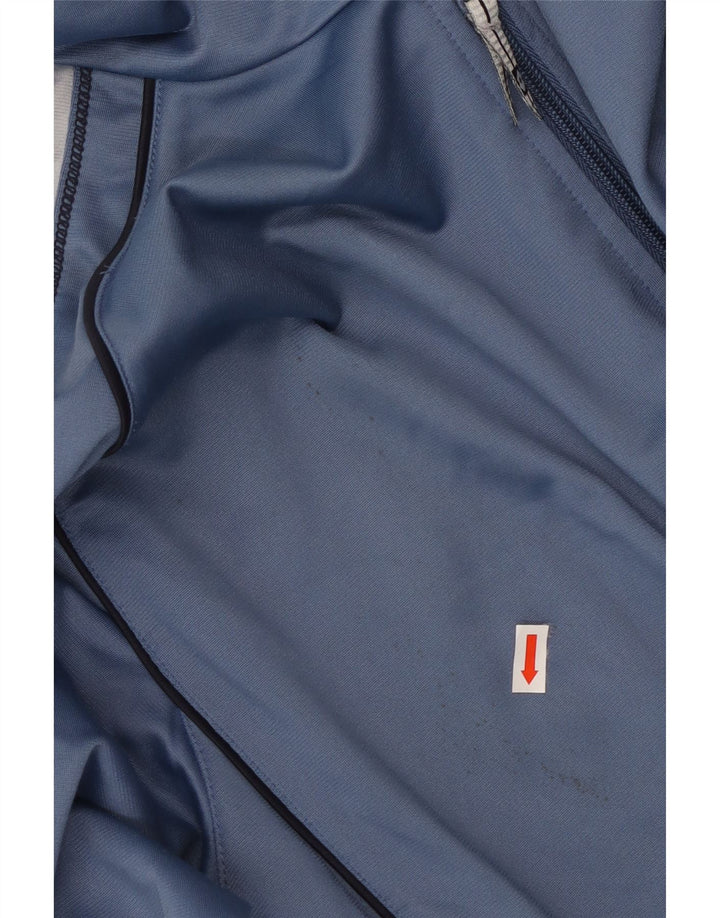 LOTTO Veste de Survêtement Homme Large Bleu Colorblock Polyester