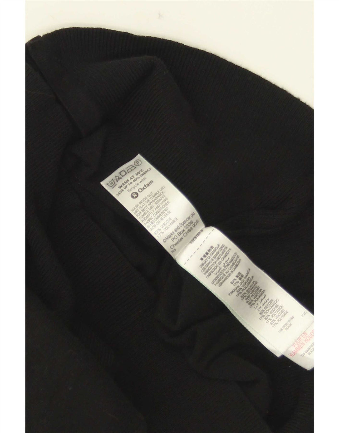 Marks & Spencer Pull Cardigan Femme UK 12 Medium Noir Viscose