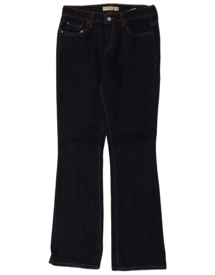LEVI'S Jean bootcut 515 pour femme US 6 Medium W30 L33 Bleu marine en coton