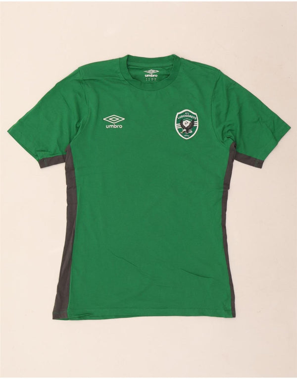 Umbro T-Shirt Ludogorets Homme Vert Small Coton Colorblock