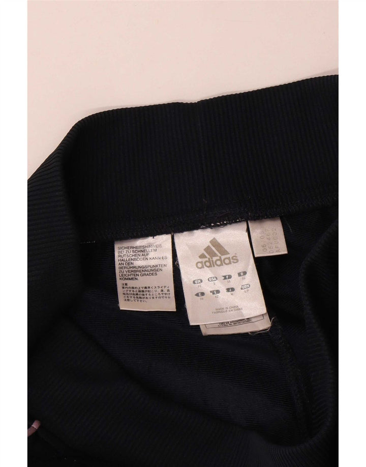 Adidas Pantalon de survêtement pour femme UK 10 Small Noir Polyester