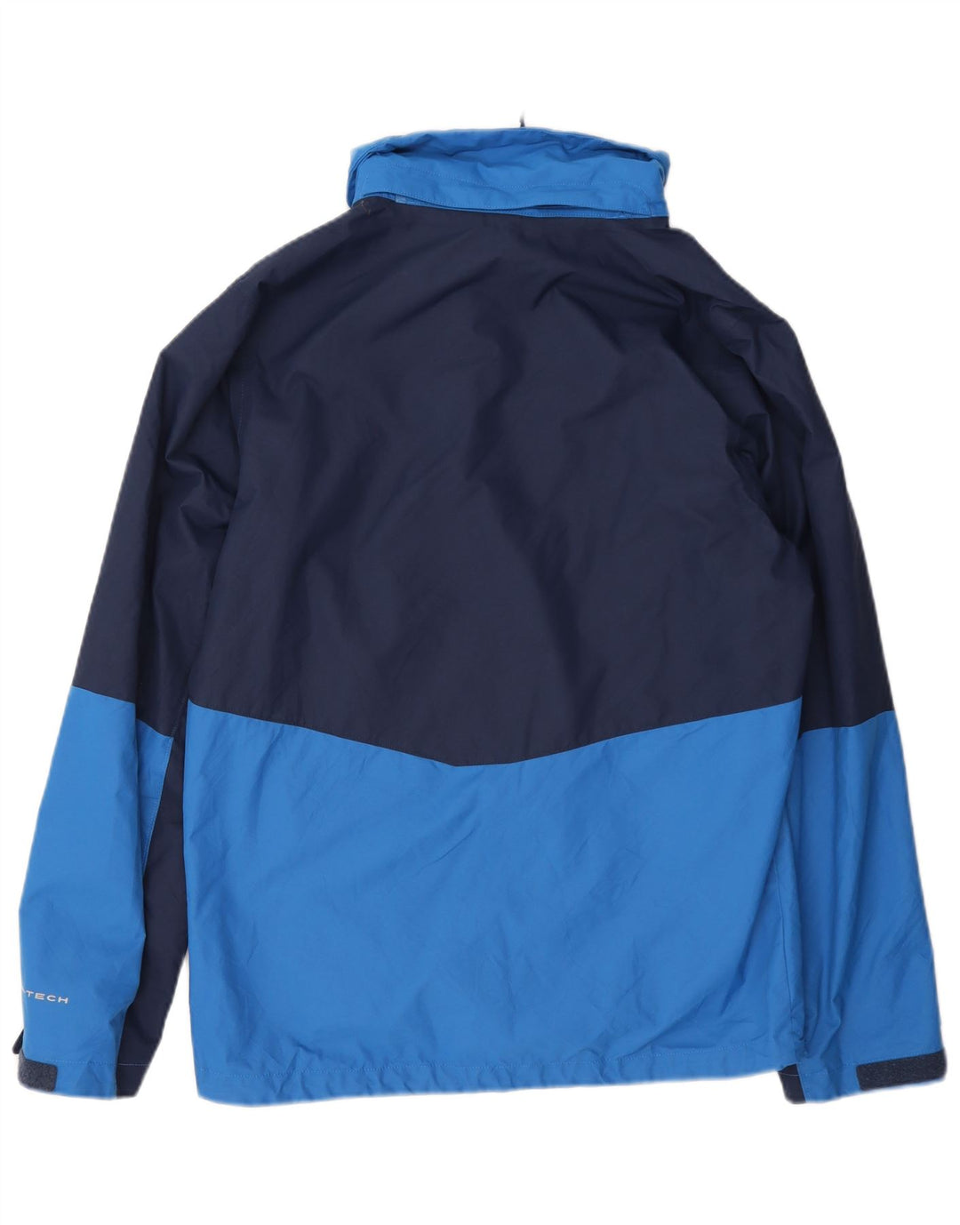 Columbia Veste de pluie Interchange pour homme UK 34 XS Bleu Colorblock Polyamide