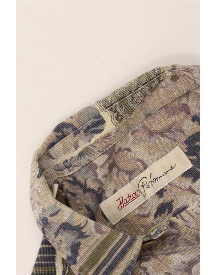 Hatico Chemise Homme Grand Patchwork Multicolore