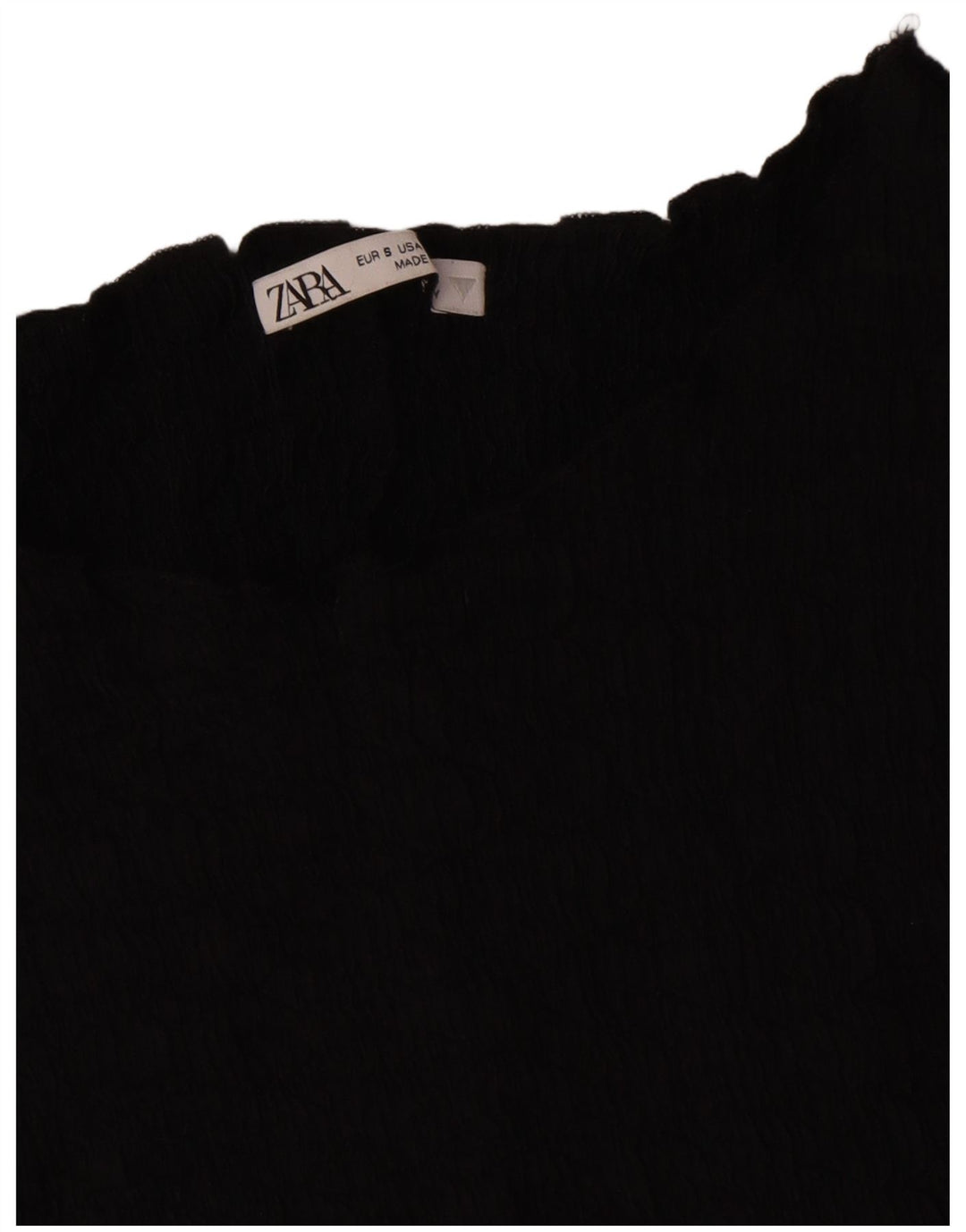 Zara Robe fourreau pour femme UK 8 Small Noir