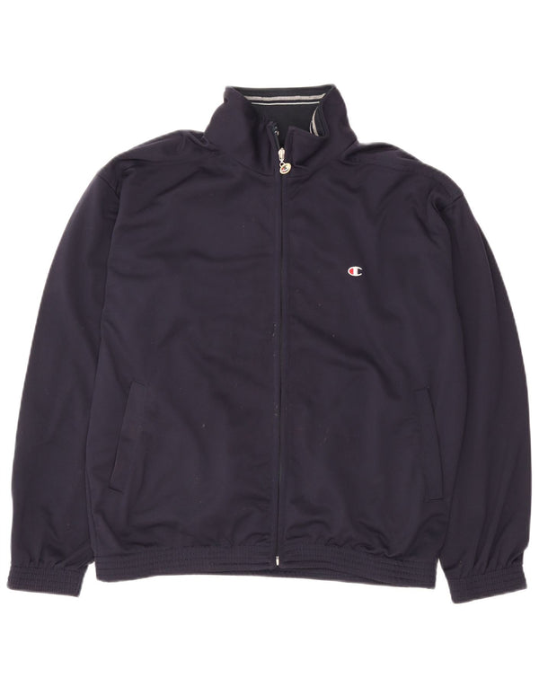 Champion Veste de survêtement coupe ample pour homme Petit bleu marine Polyester