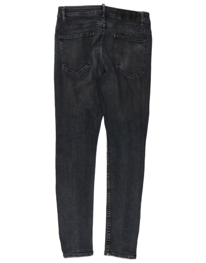 Zara Jean skinny pour homme EU 40 Medium W31 L30 Bleu