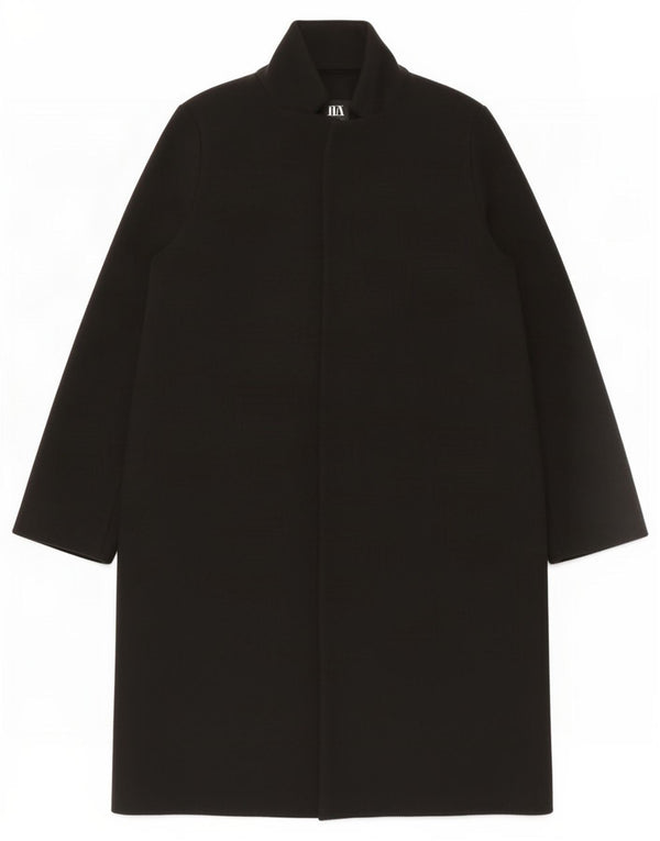 Zara Womens Pardessus UK 16 Large Noir Polyester