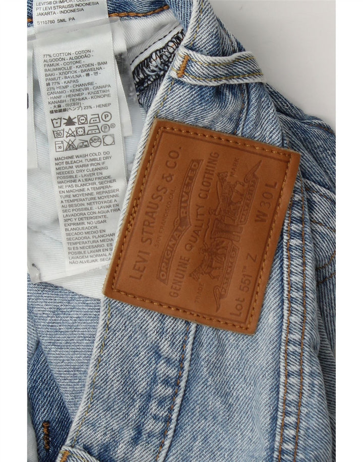 Levi's Jean Droit 551 Homme Bleu W30 L27 Coton
