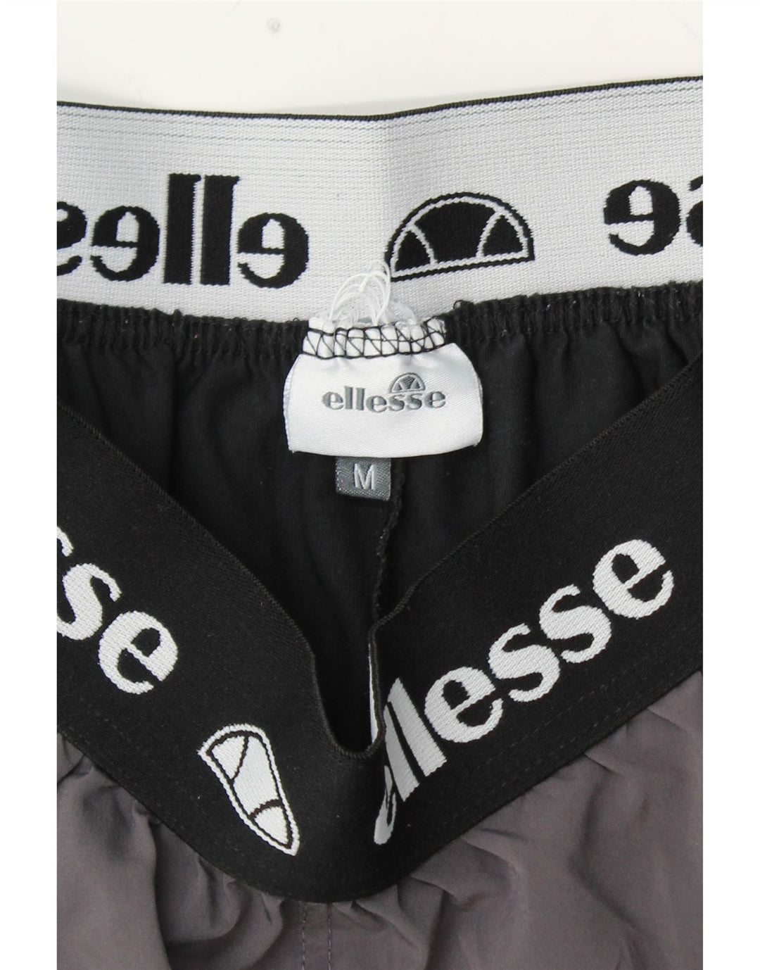 ELLESSE Short de Sport Graphique Homme Gris Moyen Colourblock