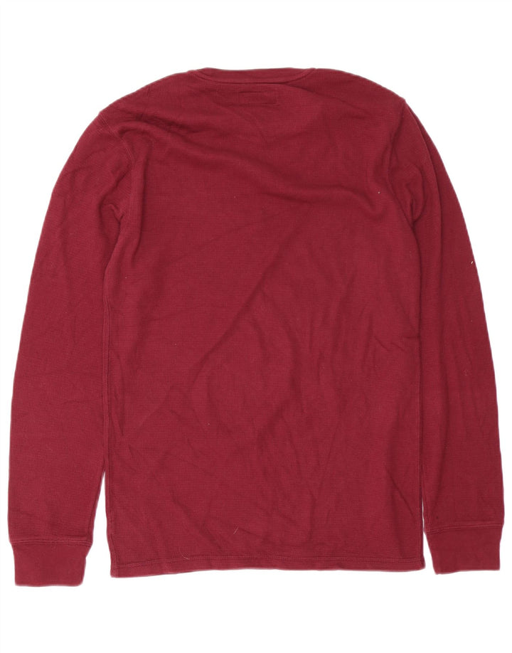 POLO RALPH LAUREN Haut à manches longues pour homme en coton marron moyen