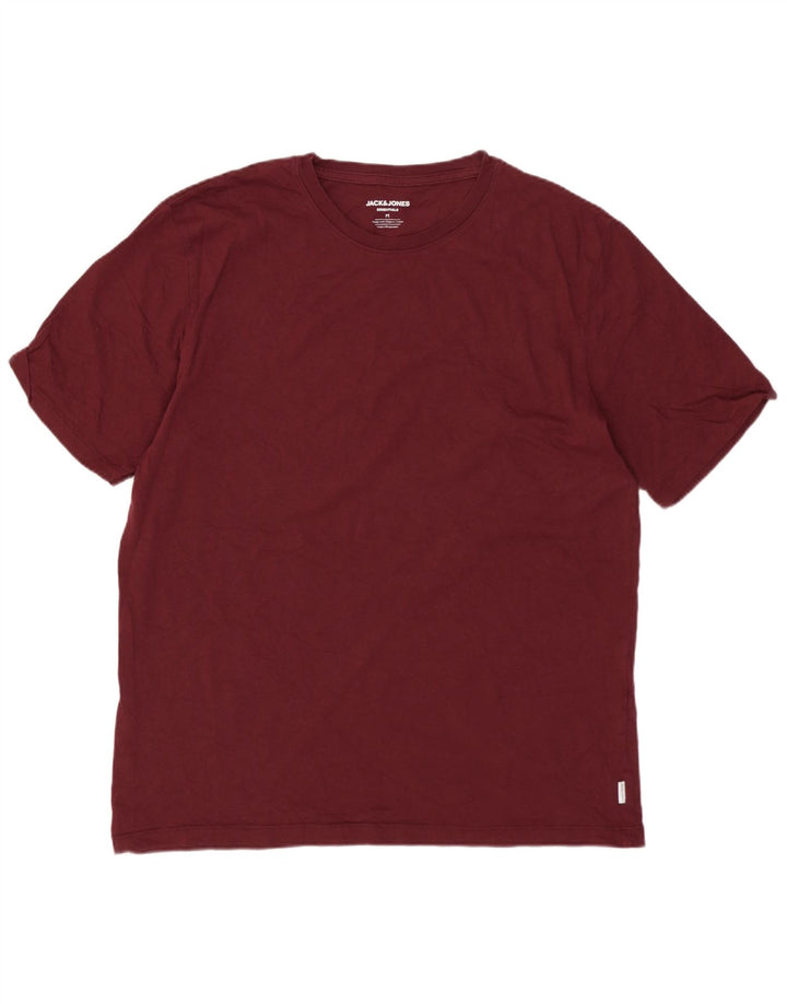 Jack & Jones T-Shirt Homme Bordeaux Moyen