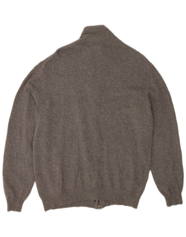 Rifle Cardigan Homme Pull 2XL Gris Laine