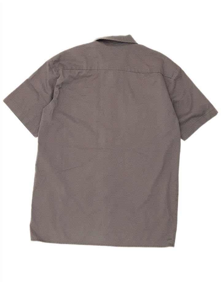 Dickies Chemise à Manches Courtes Homme Gris Moyen