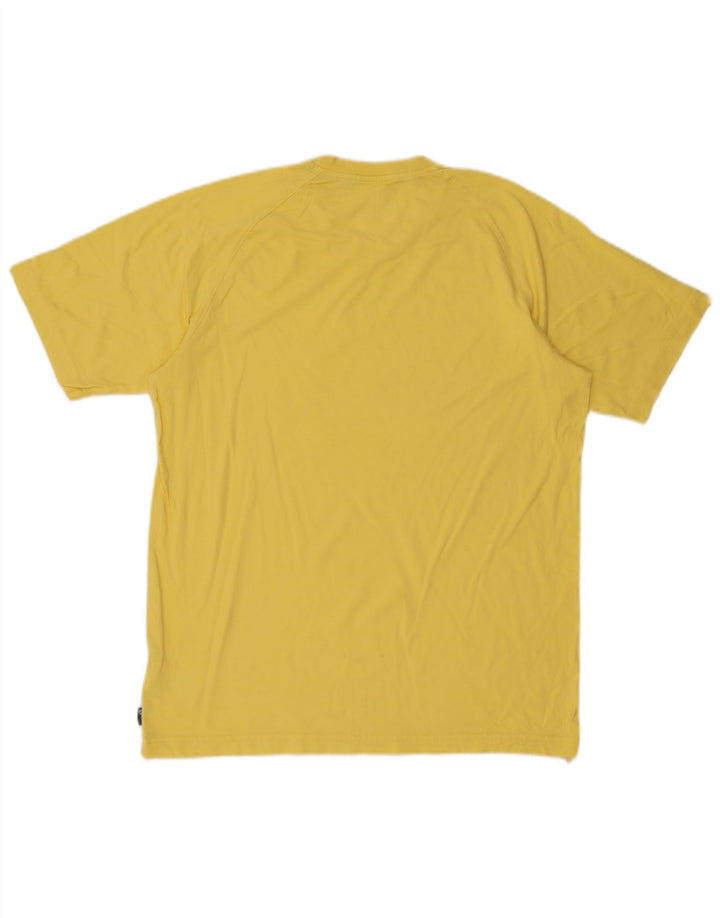 Adidas T-Shirt Graphique Homme Jaune Moyen Coton
