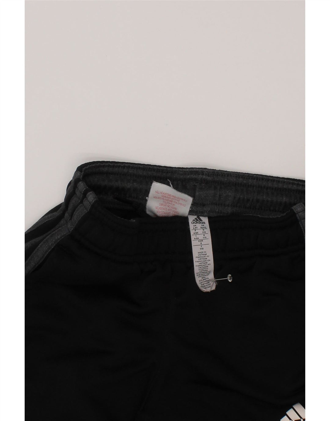 Adidas Pantalon de Survêtement Climalite Garçon 4-5 Ans Noir Polyester