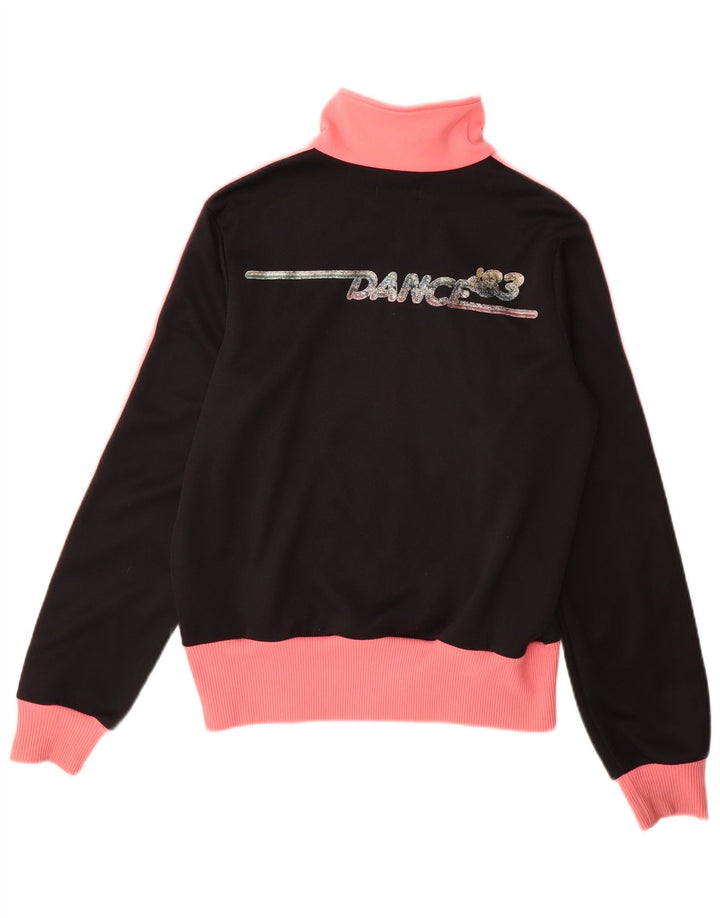 Adidas Veste de survêtement graphique pour femme IT 42 Noir moyen Colourblock