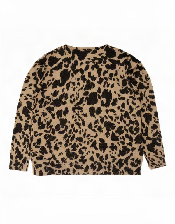 Marks & Spencer Pull col bateau pour femme UK 16 Large Marron