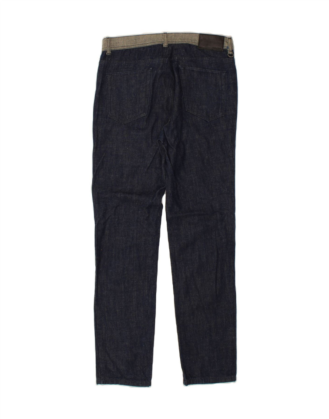 VOLCOM Womens Slim Jeans W32 L32 Navy Blue Cotton Vintage Volcom and Second-Hand Volcom from Messina Hembry 