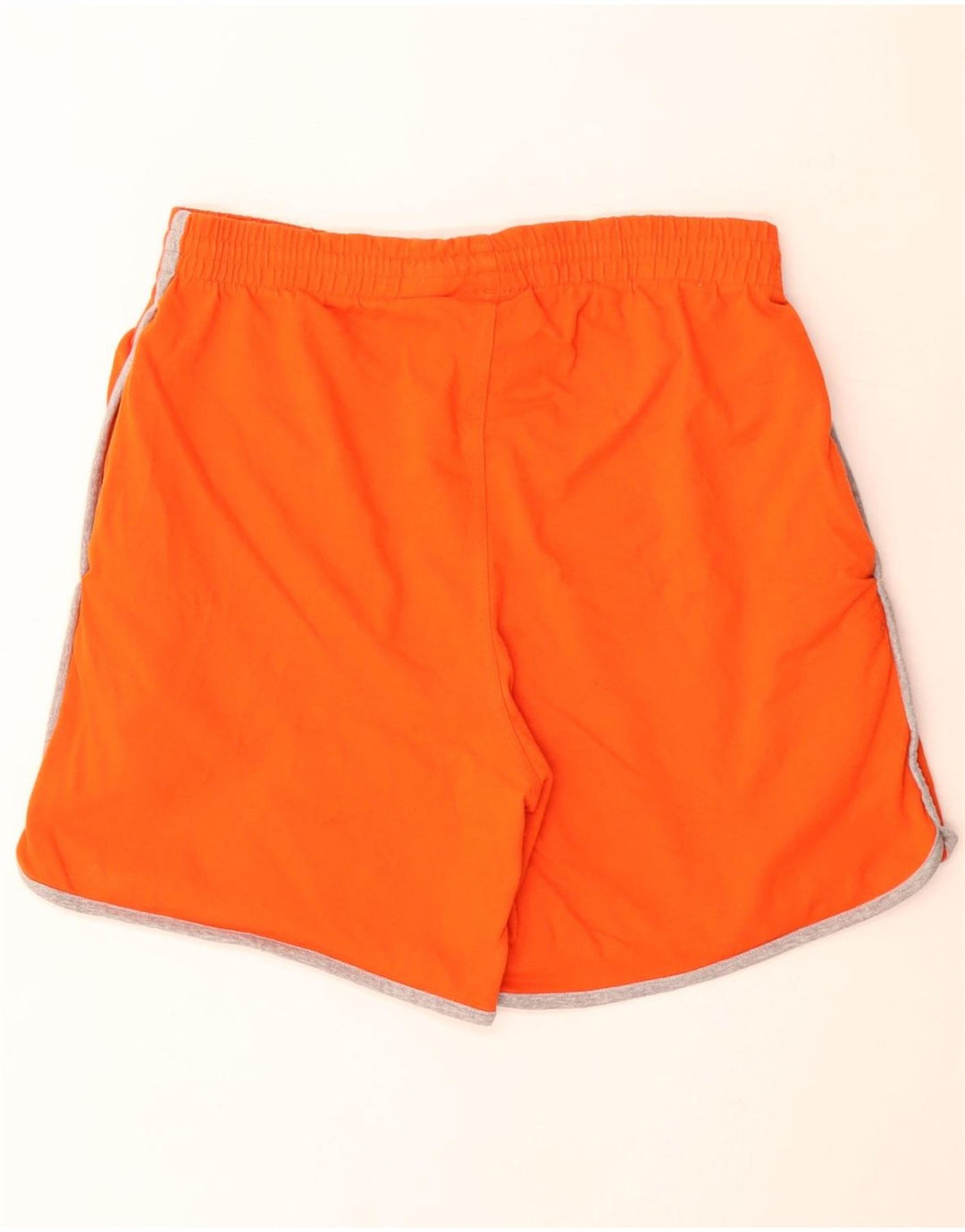 Puma Short de sport pour homme en coton color block Large Orange