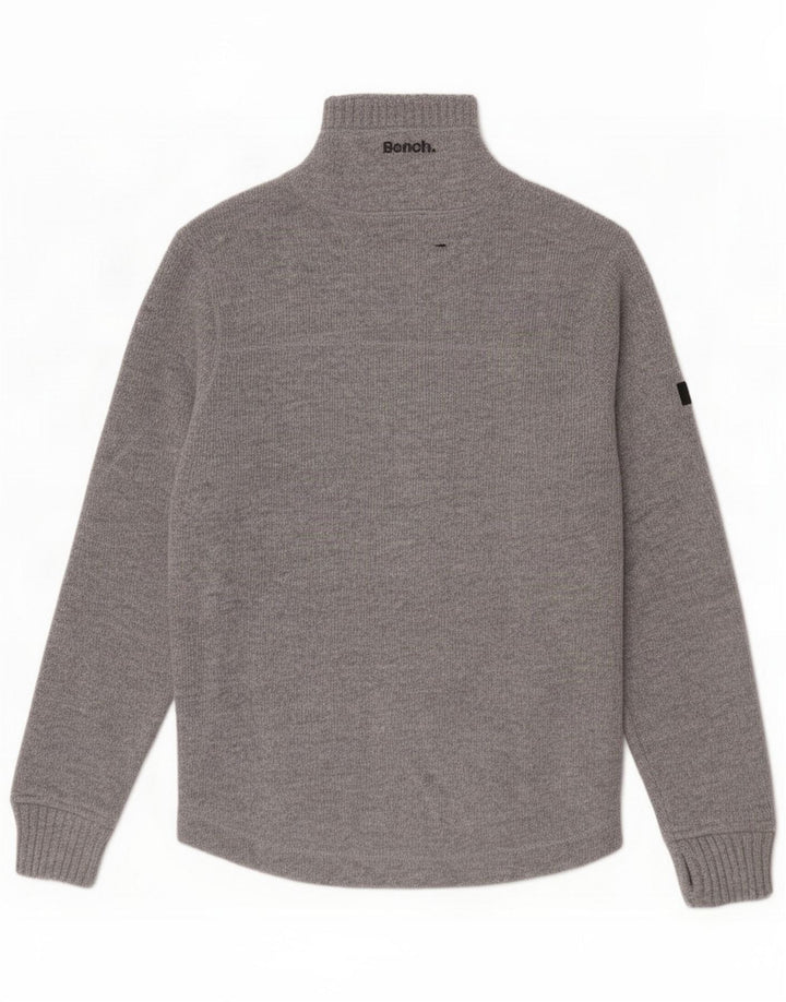 Bench Cardigan Homme Pull Gris Moyen Acrylique