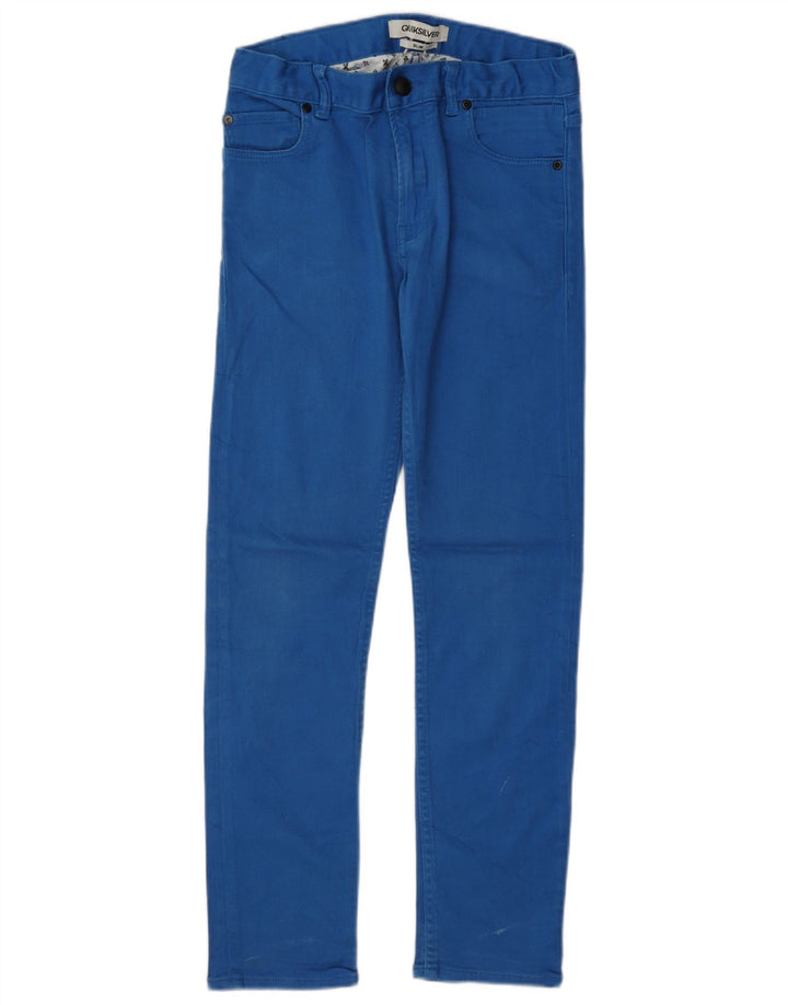 Quiksilver Jean Slim Femme W28 L29 Bleu Coton