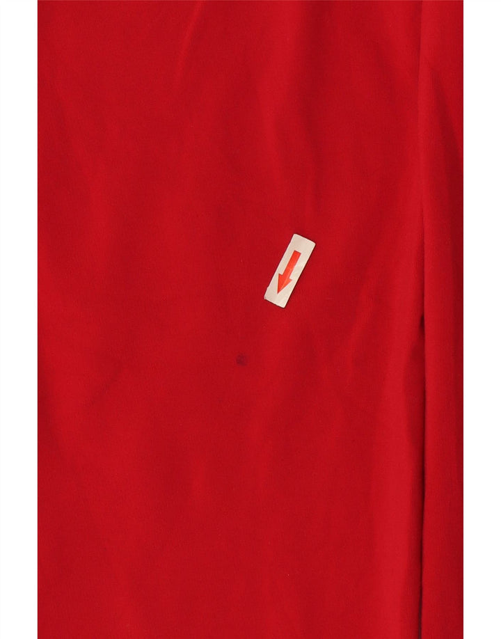 Reebok Pantalon De Survêtement Femme UK 42 Medium Rouge Nylon