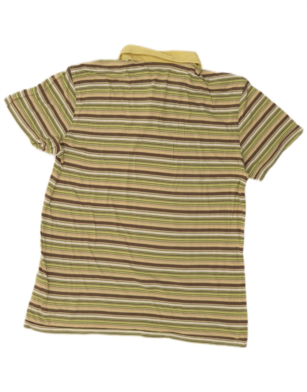 LEE Polo Femme UK 18 XL Coton Rayé Multicolore