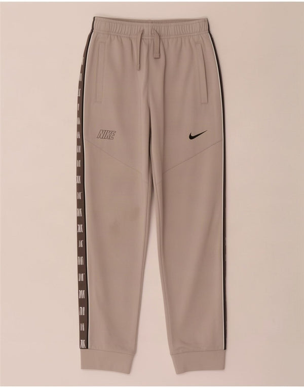 Nike Pantalon de survêtement Dri Fit pour garçon 12-13 ans Gris Taille L