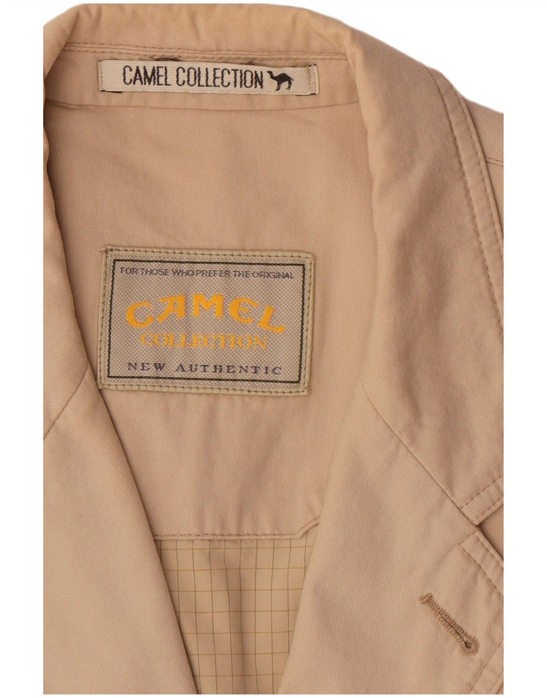 Camel Active Veste blazer à 3 boutons pour homme UK 38 Beige moyen