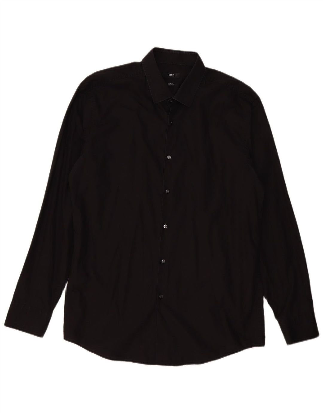 HUGO BOSS Chemise Slim Fit Homme Taille 43 17 XL Coton Noir