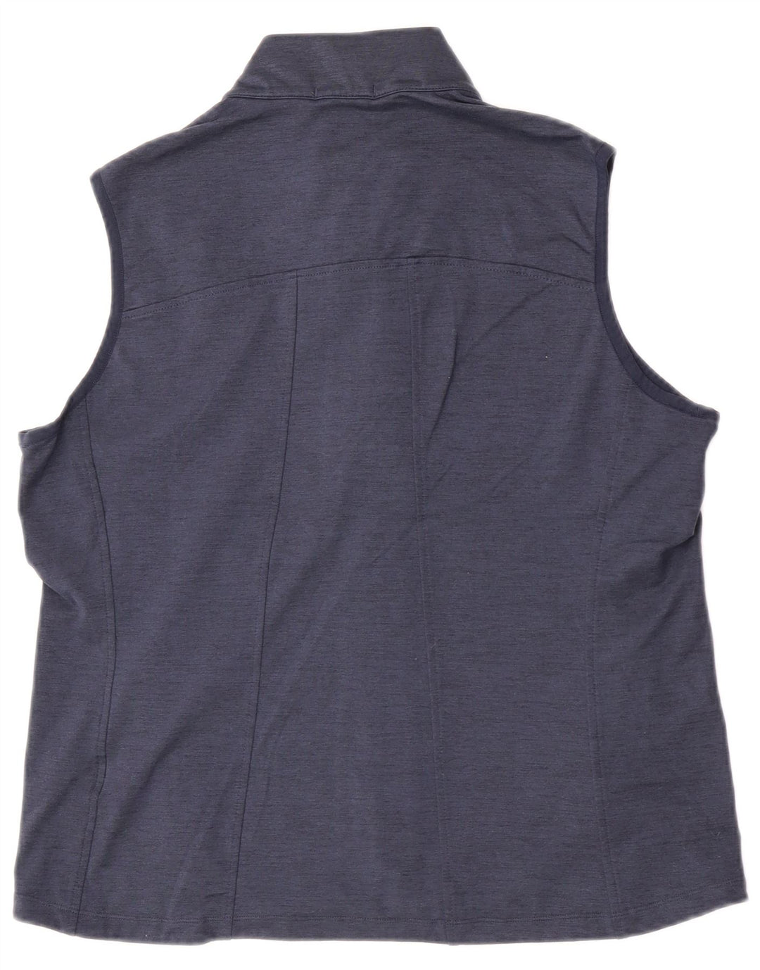 Puma Veste de survêtement sans manches pour femme UK 16 Large Bleu marine